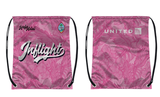 UNITED INFLIGHT Sublimated Utility String Bag