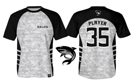 HALU'LU - SSHS RUGBY Sublimated Men's T-shirt (Black)
