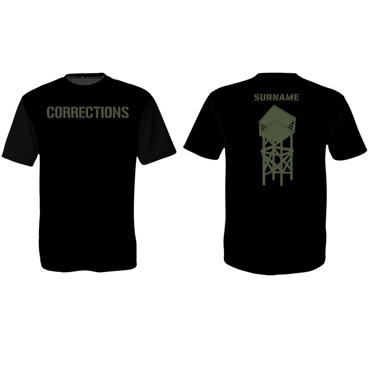 CORRECTIONS Dri Fit Screen Print T-shirt