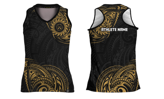 TIYAN HIGHSCHOOL PADDLING TEAM - Sublimated Women's Racer Back