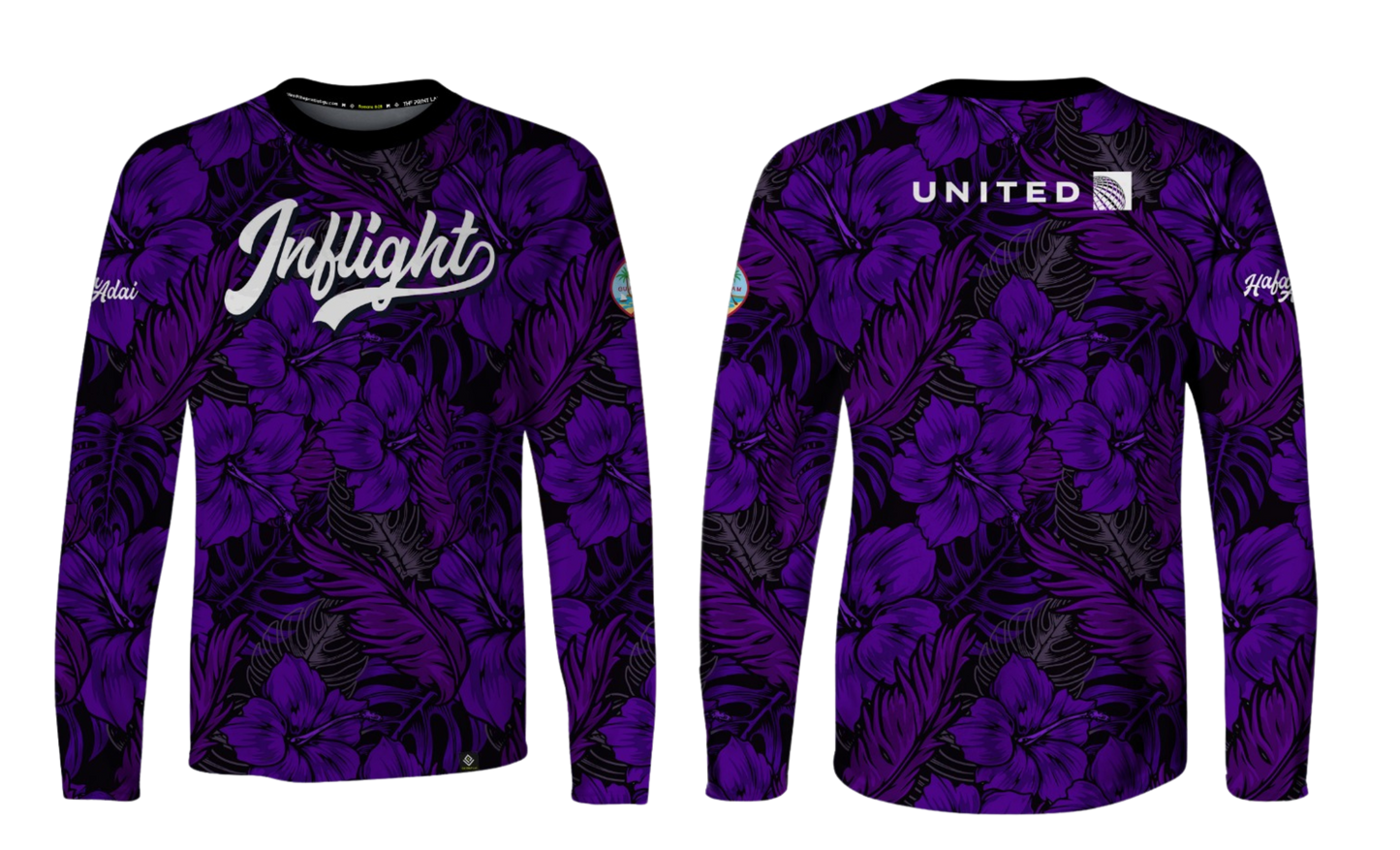 UNITED INFLIGHT Sublimated Men's Long Sleeve