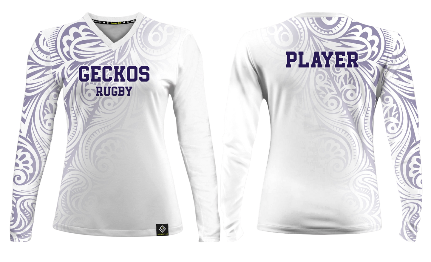 GWHS GIRLS RUGBY Sublimated Women's Long Sleeve