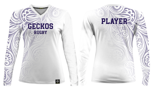 GWHS GIRLS RUGBY Sublimated Women's Long Sleeve