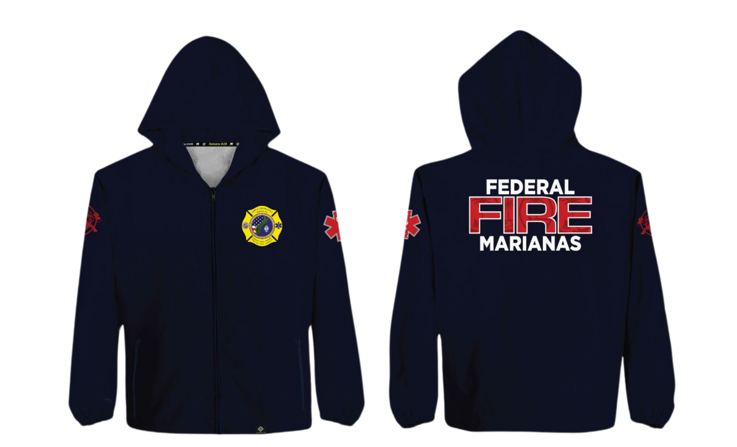 FEDERAL FIRE MARIANAS Sublimated Softshell Jacket with Hood