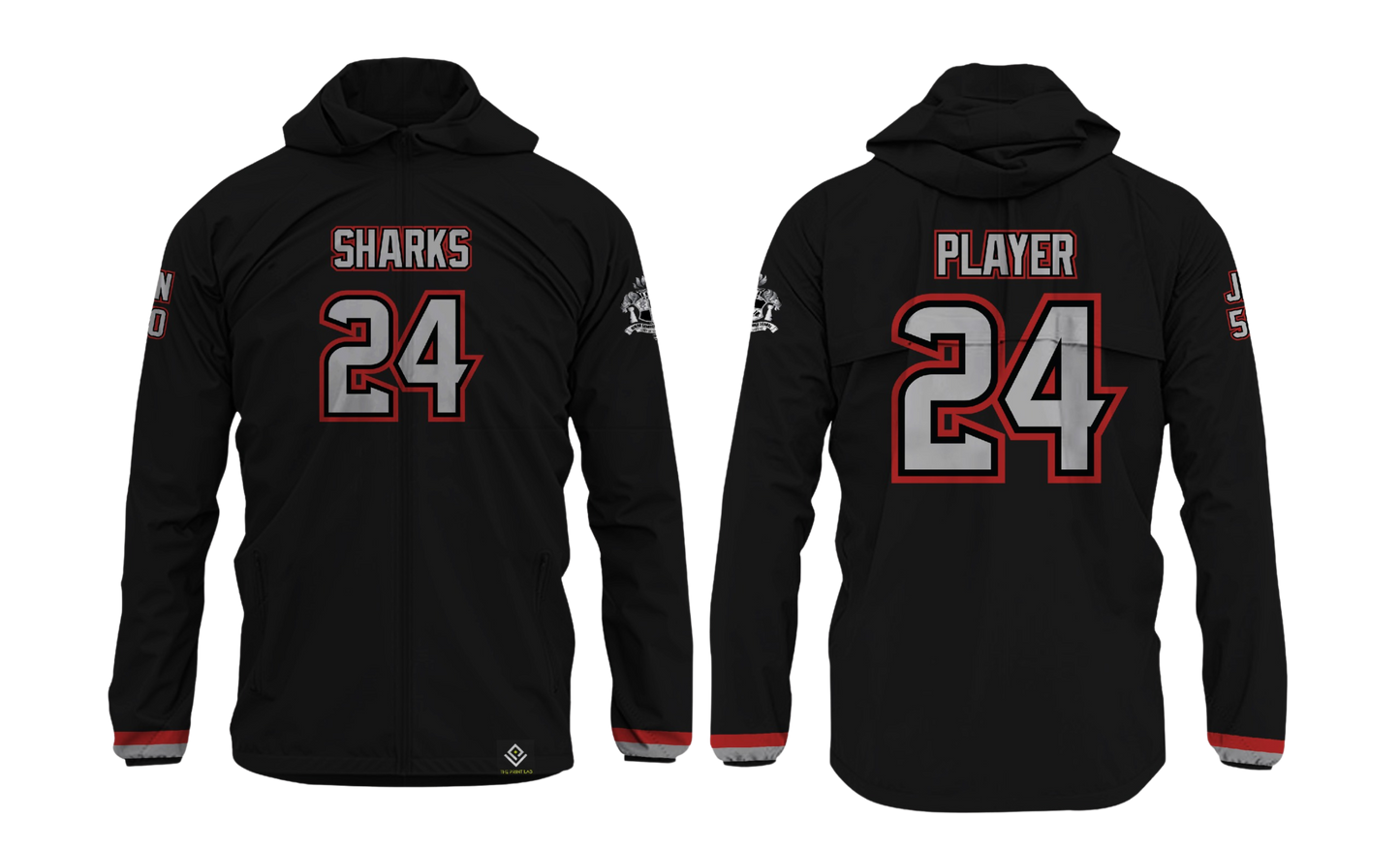 SIMON SANCHEZ FOOTBALL Sublimated Windbreaker Jacket