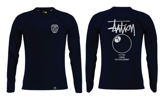 GUAM FIRE DEPARTMENT Sublimated Raglan Long Sleeve - PITI STATION 7