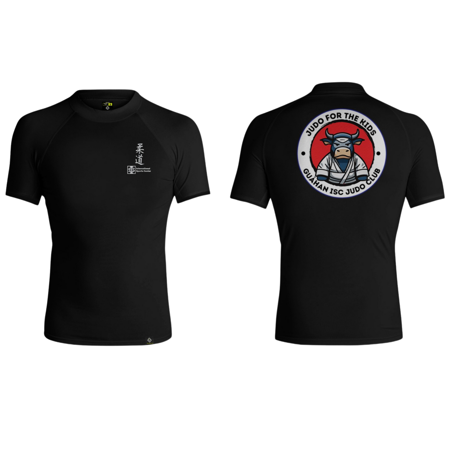 JUDO FOR THE KIDS Sublimated Short Sleeve Rash Guard