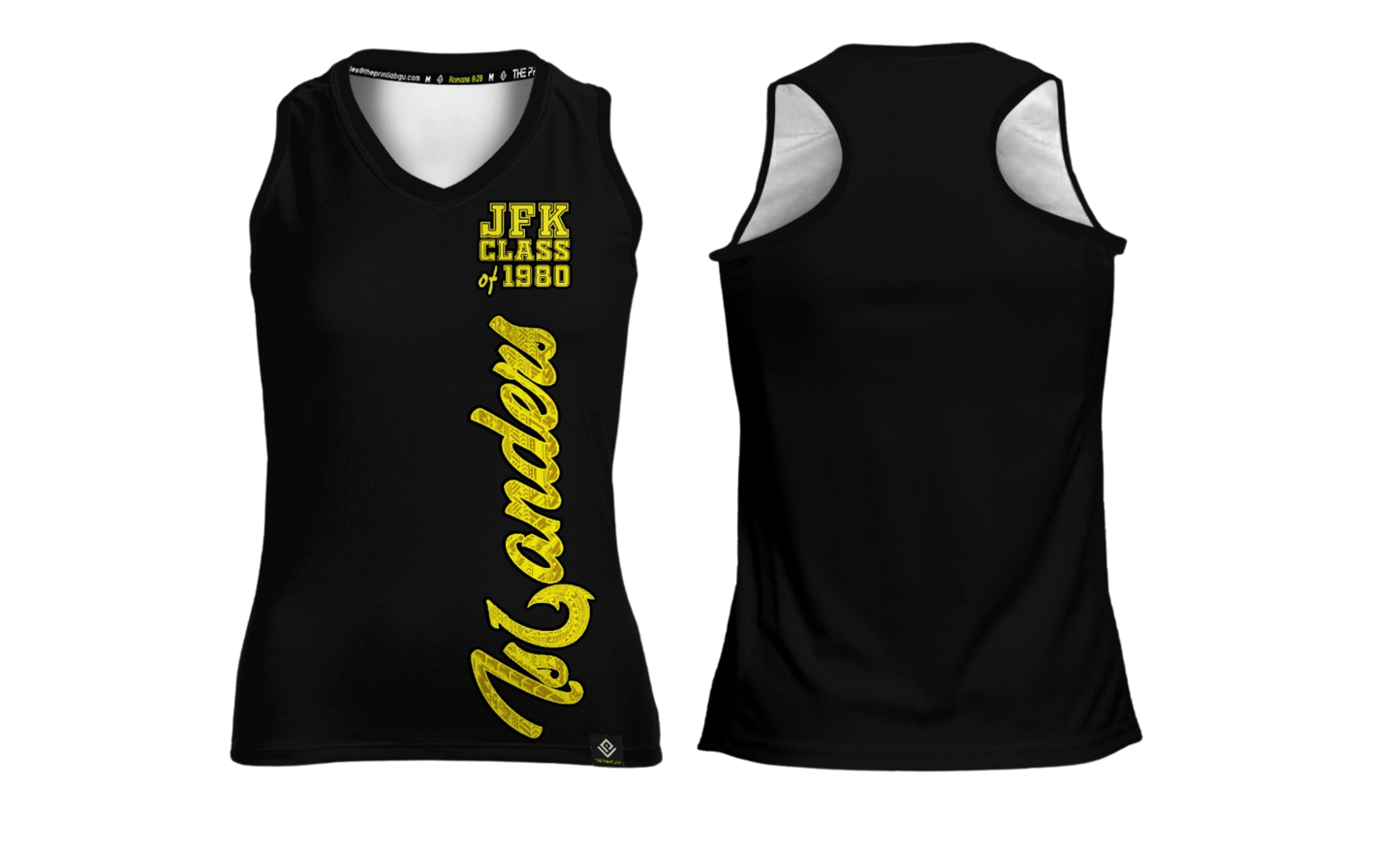 JFK CLASS OF 1980 REUNION Sublimated Women's Racer Back