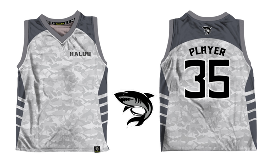HALU'LU - SSHS RUGBY Sublimated Men's Tank Top (Gray)