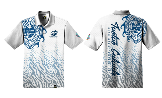 TAOTAO GALAIDE OUTRIGGER CANOE CLUB Sublimated Men's Polo Shirt