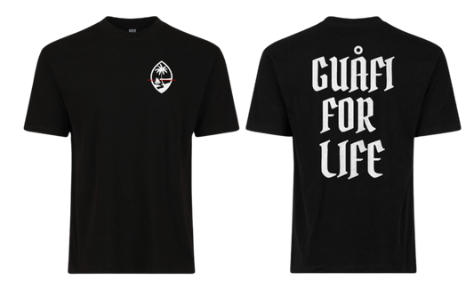 FIREFIGHTER STREETWEAR Screen Print T-shirt (Guafi For Life)
