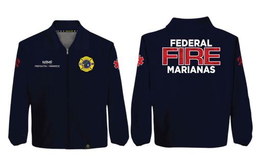 FEDERAL FIRE MARIANAS Sublimated Softshell Jacket (without hood) (FIREFIGHTER/PARAMEDIC)