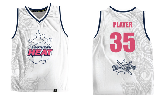 SOUTHERN HEAT SOCCER Sublimated Men's Tank Top (White - Pink)