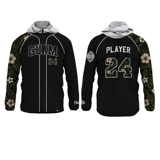 SOTTA SOFTBAL Sublimated Windbreaker Jacket (Black)