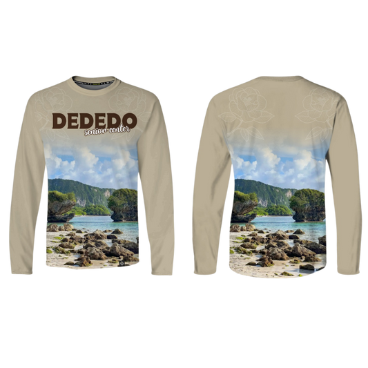 DEDEDO Sublimated Long Sleeve - Senior Center (Beige)