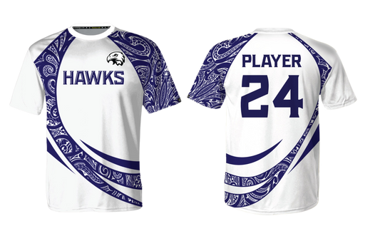 FBLG HAWKS RUGBY Sublimated Men's T-shirt