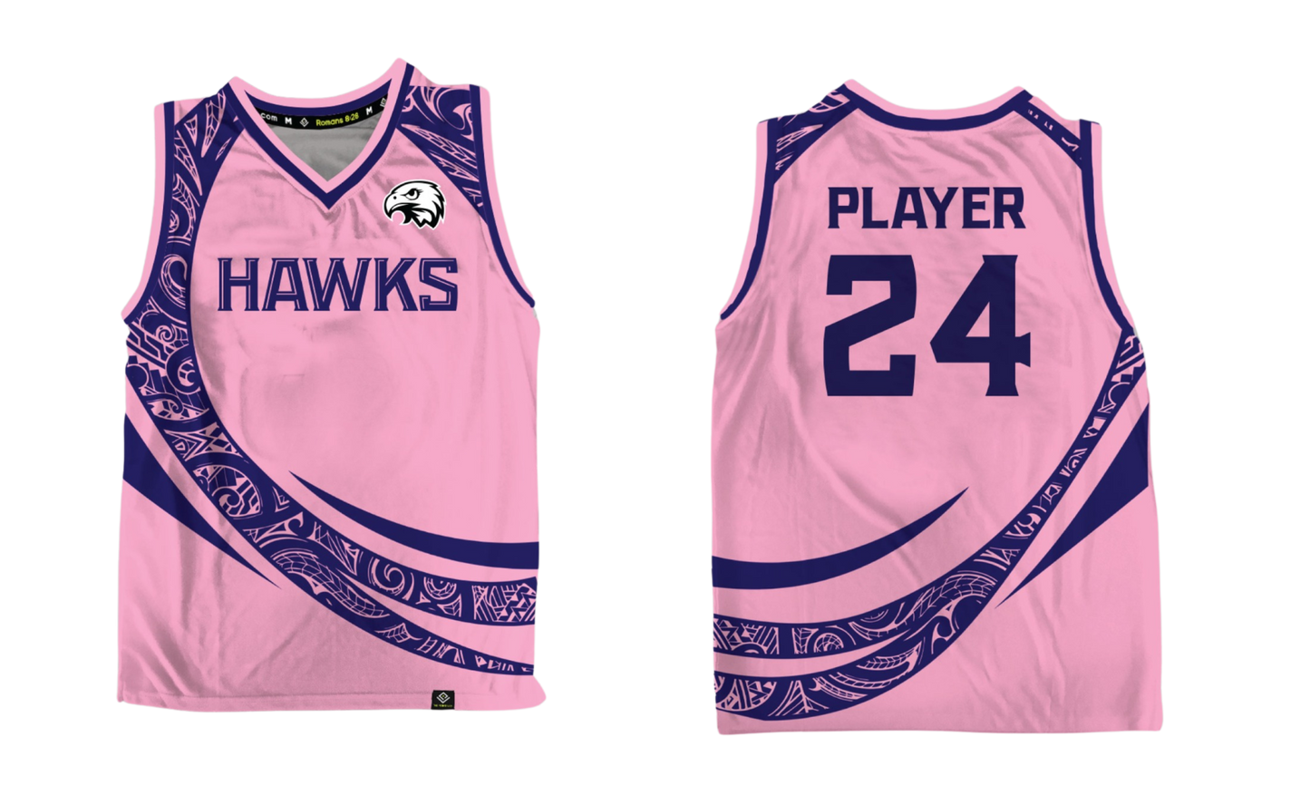 FBLG HAWKS RUGBY Sublimated  Men's Tank Top