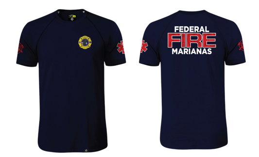 FEDERAL FIRE MARIANAS Sublimated Raglan T-shirt