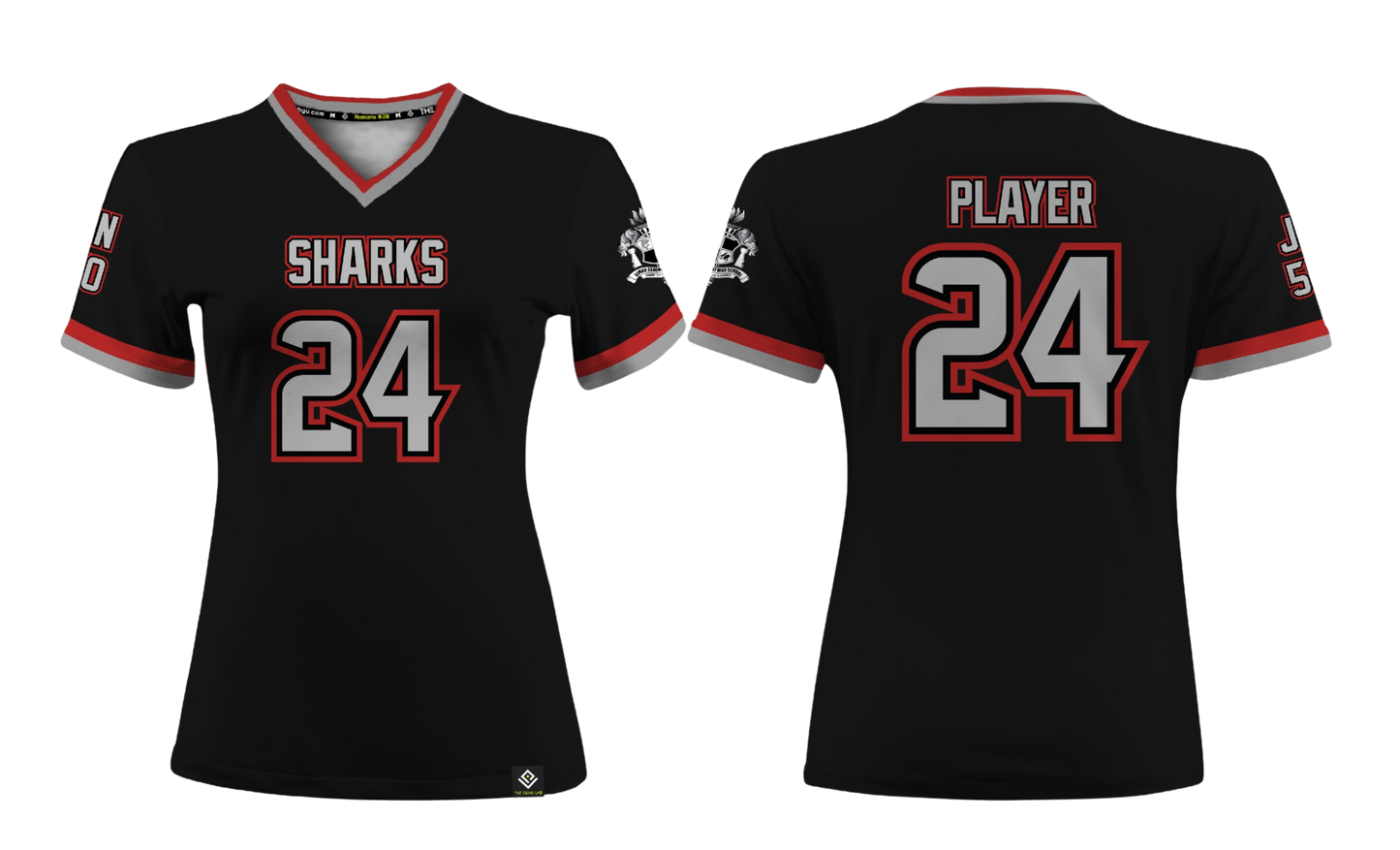 SIMON SANCHEZ FOOTBALL Sublimated Women's T-shirt
