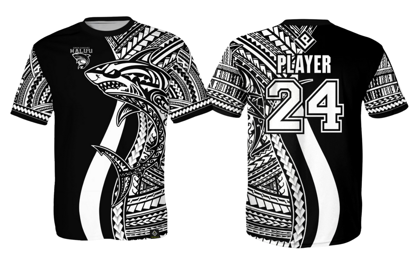 SSHS RUGBY Sublimated Men's T-shirt (Black)