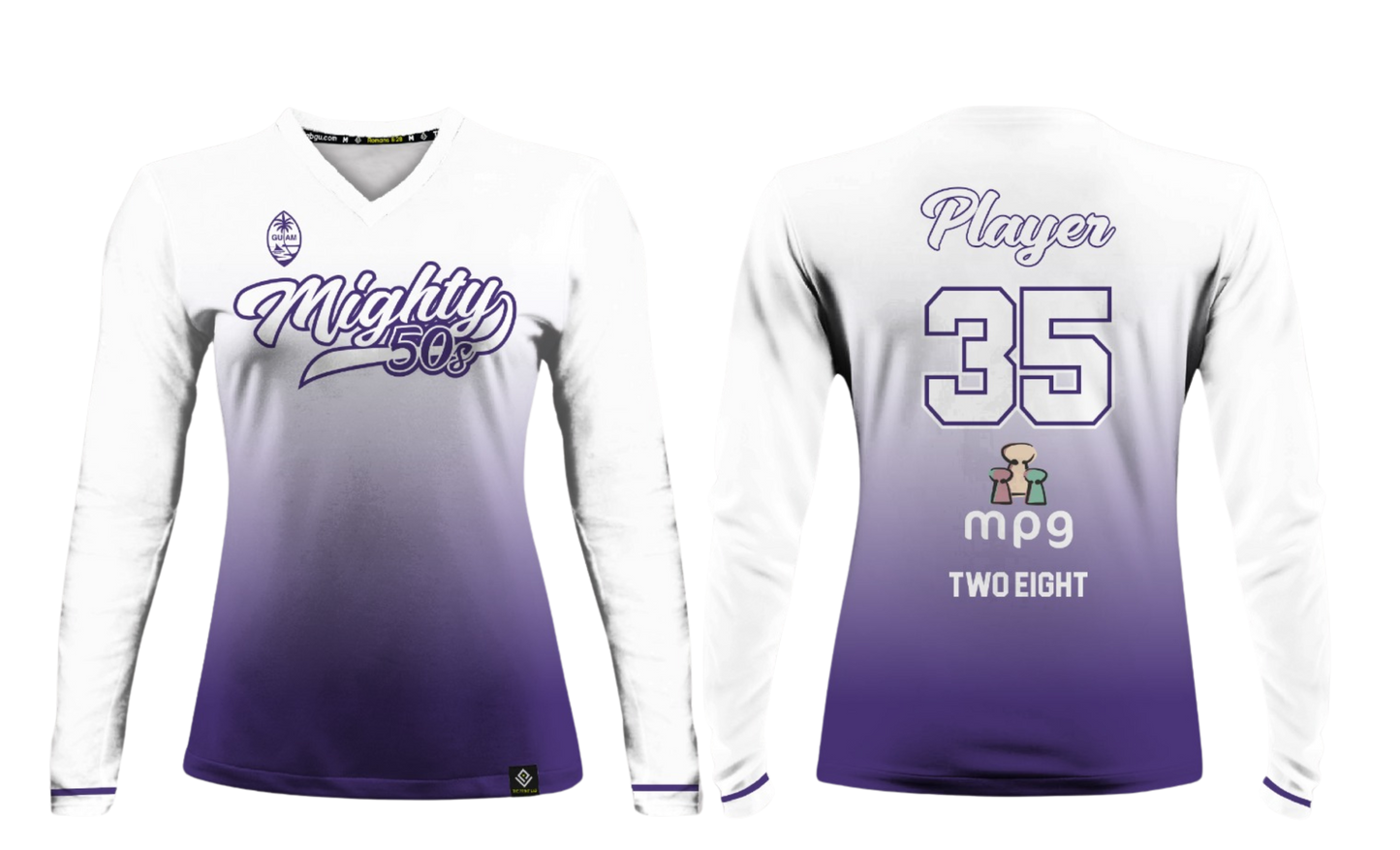 MIGHTY 50's Sublimated Women's Long Sleeve
