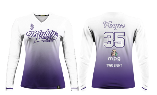 MIGHTY 50's Sublimated Women's Long Sleeve