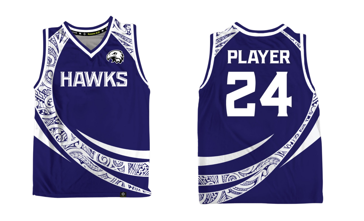 FBLG HAWKS RUGBY Sublimated  Men's Tank Top
