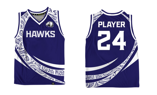 FBLG HAWKS RUGBY Sublimated  Men's Tank Top
