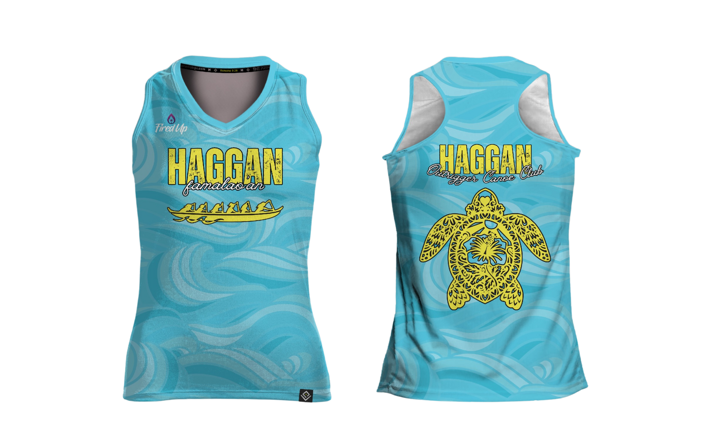 HAGGAN FAMALAO'AN Women's Sublimated Racer Back