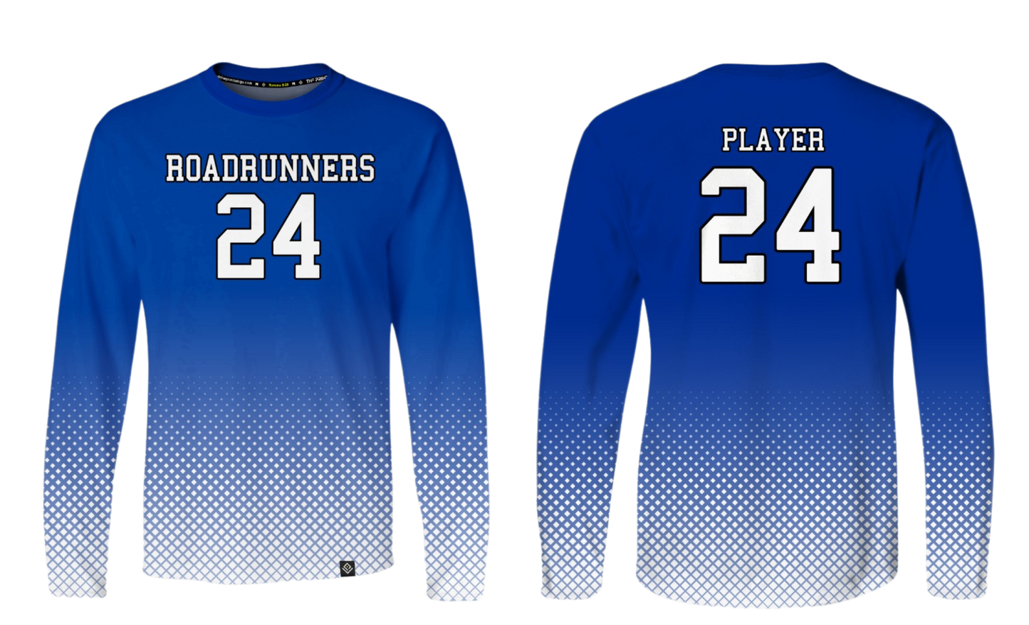 ROADRUNNERS GIRLS VOLLEYBALL (HOME JERSEY) Sublimated Long Sleeve