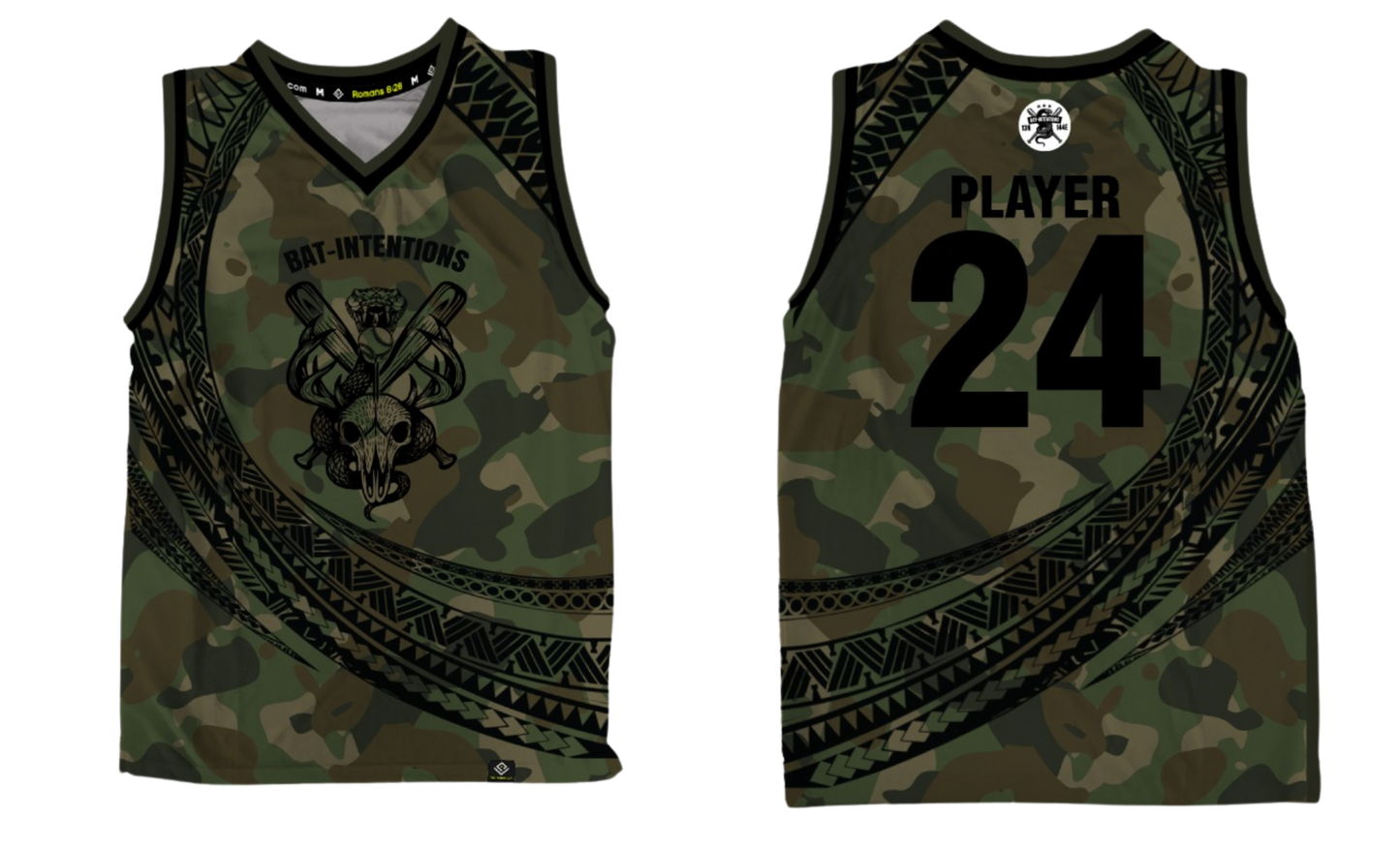 BAT INTENTIONS Sublimated Dri Fit Men's Tank Top