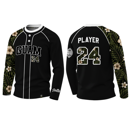 SOTTA SOFTBALL Sublimated Men's Long Sleeve (Black)