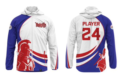 OCEANVIEW MIDDLE SCHOOL RUGBY Sublimated Lightweight Windbreaker Jacket