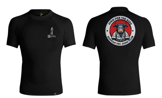JUDO FOR THE KIDS Sublimated Short Sleeve Rash Guard