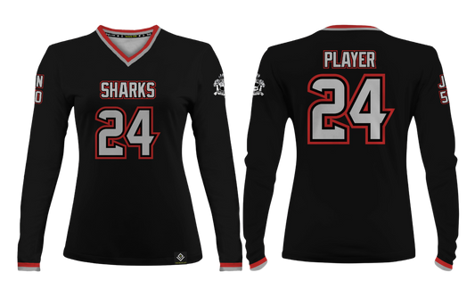 SIMON SANCHEZ FOOTBALL Sublimated Women's Long Sleeve