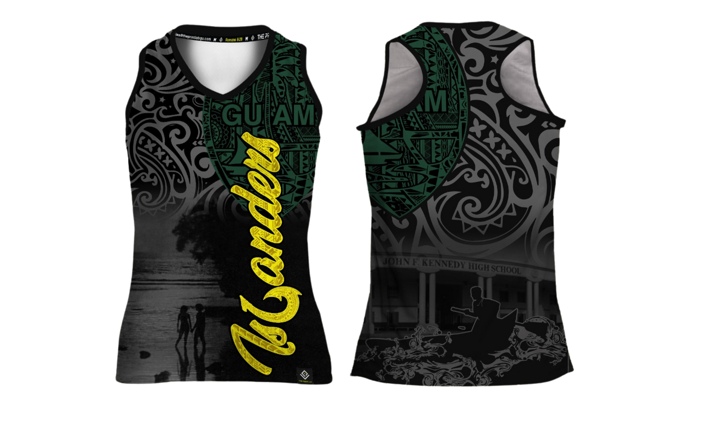 JFK CLASS OF 1980 REUNION Sublimated Women's Racer Back