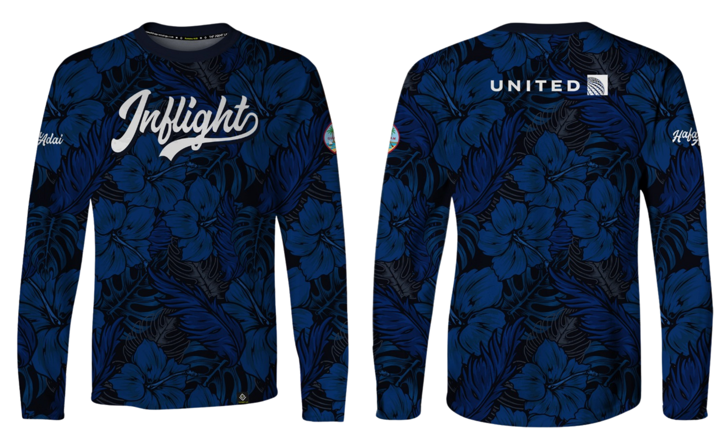 UNITED INFLIGHT Sublimated Men's Long Sleeve