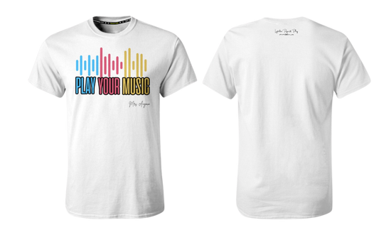 LYTELLTON PAGES & PLAY Screen Print T-shirt (Play Your Music)
