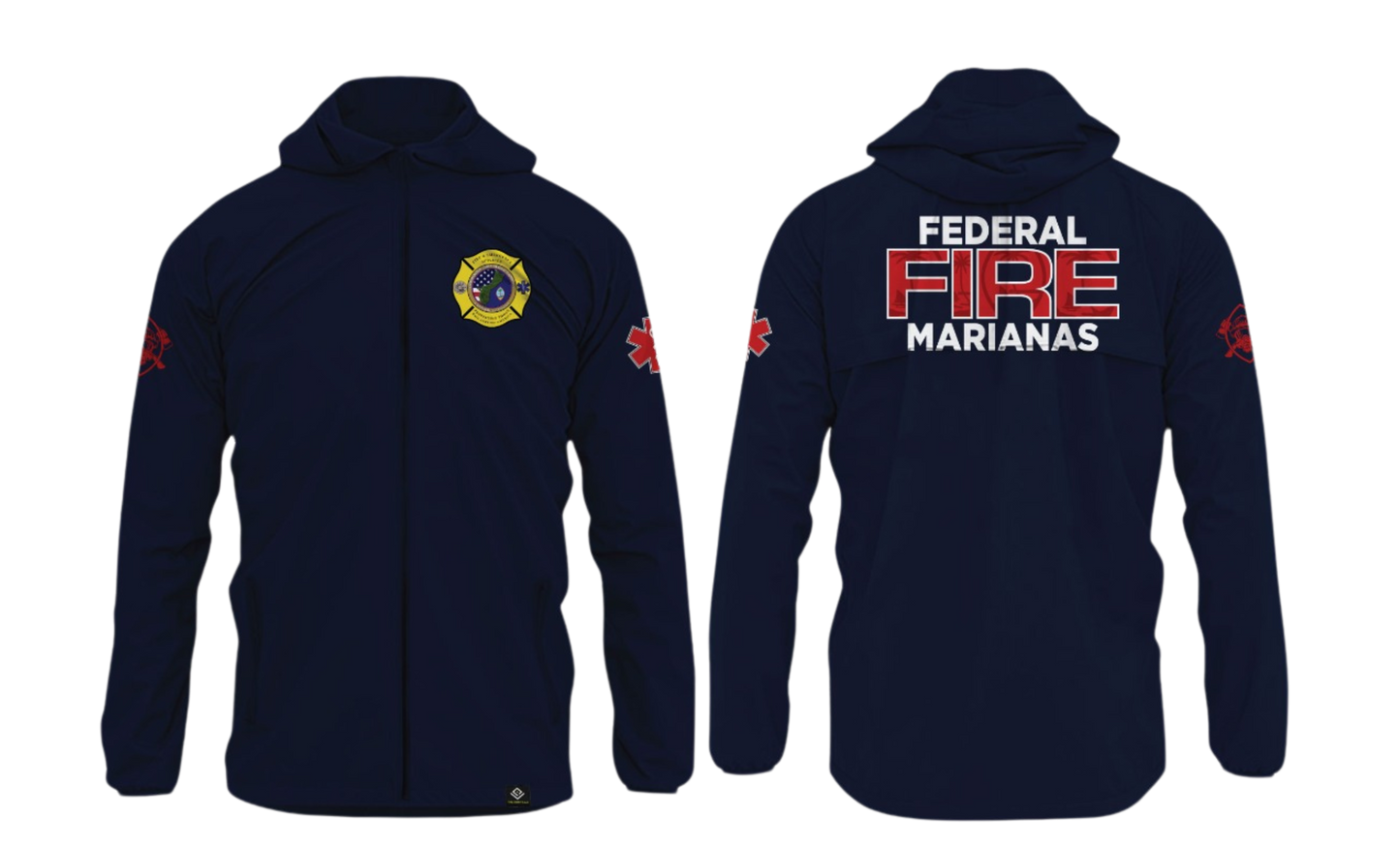 FEDERAL FIRE MARIANAS Sublimated Lightweight Windbreaker Jacket
