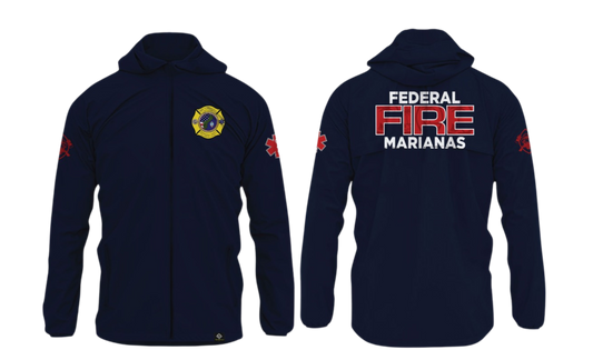FEDERAL FIRE MARIANAS Sublimated Lightweight Windbreaker Jacket