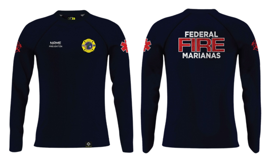 FEDERAL FIRE MARIANAS Sublimated Raglan Long Sleeve (PREVENTION)