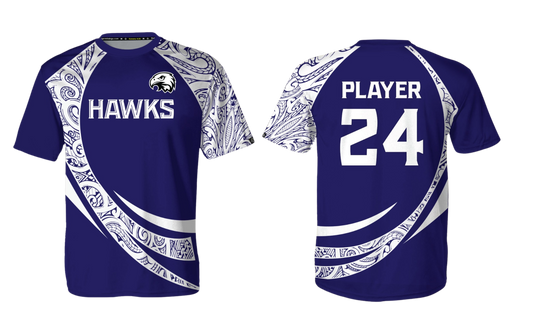 FBLG HAWKS RUGBY Sublimated Men's T-shirt
