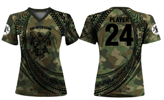 BAT INTENTIONS Sublimated Dri Fit Women's T-shirt