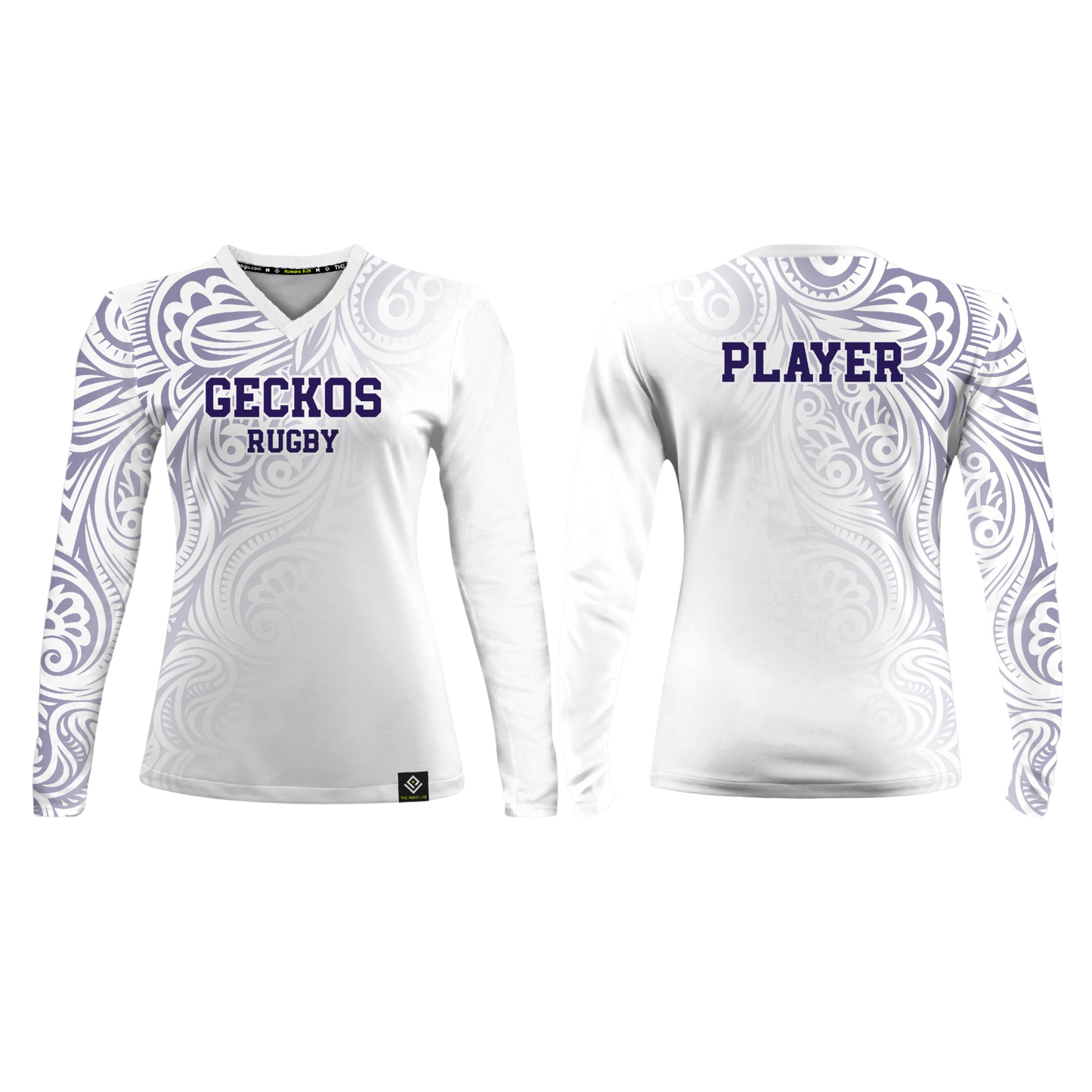 GWHS GIRLS RUGBY Sublimated Women's Long Sleeve