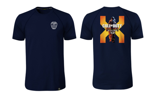 GUAM FIRE DEPARTMENT - Call of Duty - Sublimated Raglan T-shirt