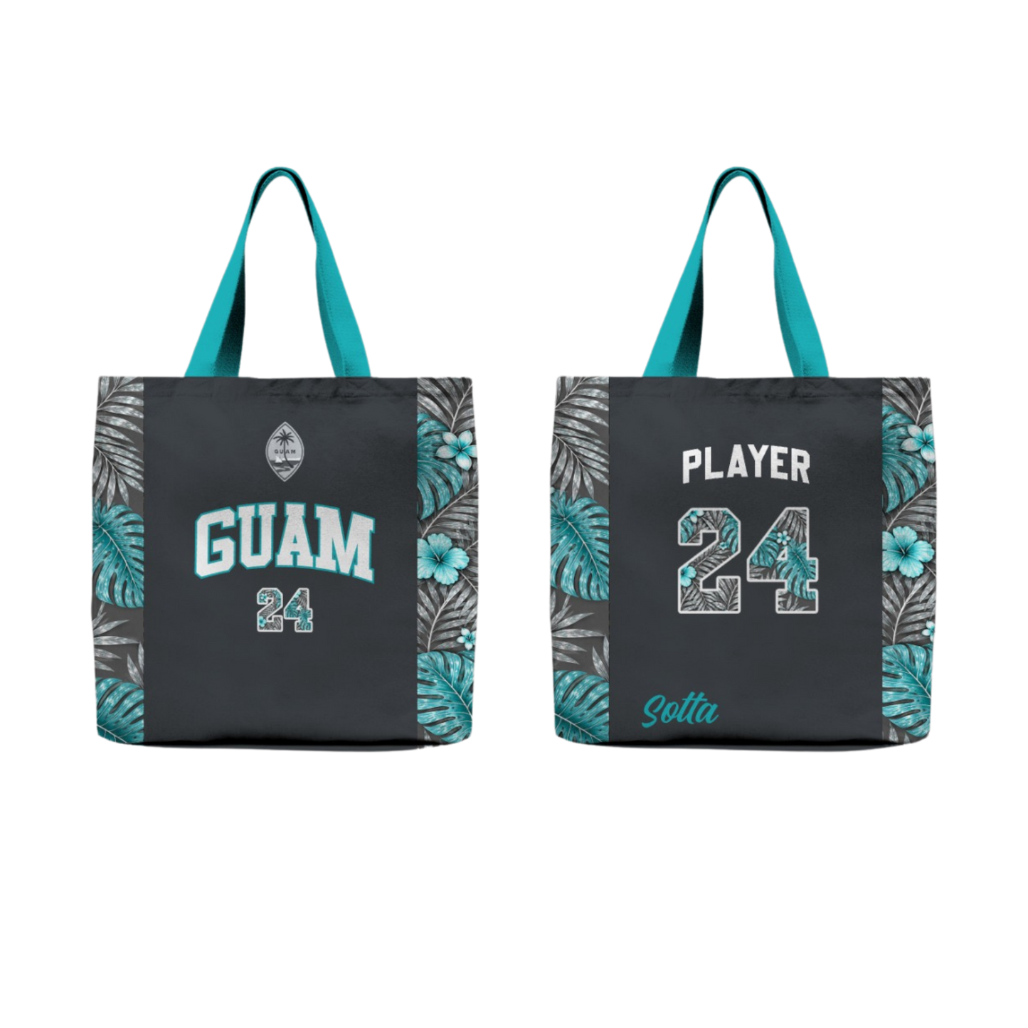 SOTTA SOFTBALL Sublimated Tote Bag Medium (Gray)