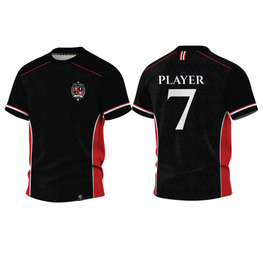 SANTA BARBARA Sublimated Men's T-shirt (Black)