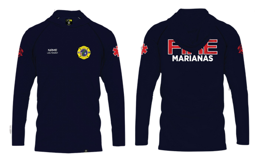 FEDERAL FIRE MARIANAS Sublimated Long Sleeve with Hood (LIEUTENANT)