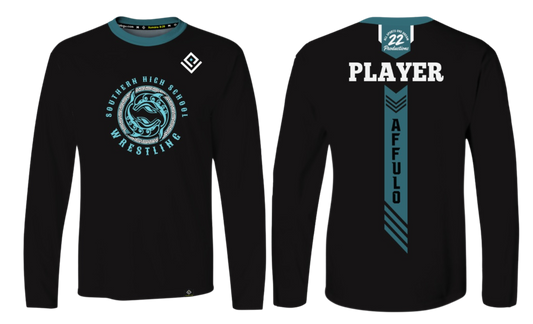SOUTHERN HIGH WRESTLING Sublimated Men's Long Sleeve