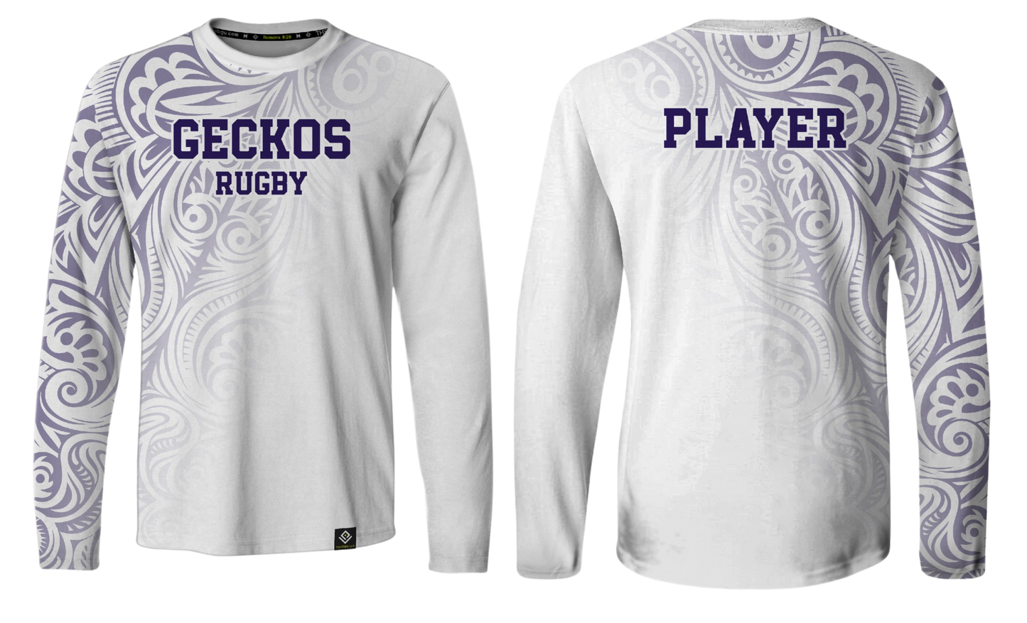 GWHS GIRLS RUGBY Sublimated Men's Long Sleeve